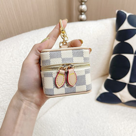 Louis Vuitton LV Mini Cosmetic Bag Coin Purse Keychain Pendant Ornament-3938  