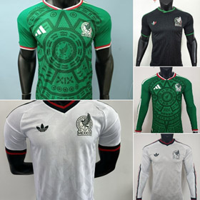 Player Version 2627 Mexico National Team Jersey World Cup Football Kit-6071  