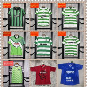 Diadora Retro Short-Sleeve T-Shirt Breathable Quick-Drying Sports Soccer Jersey-6186  